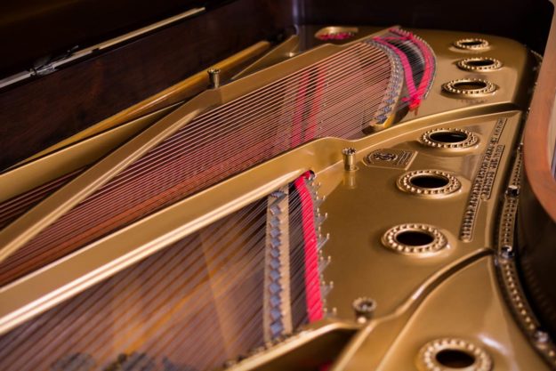 Interior - Steinway Model D Rosewood Grand Piano - Fully Restored Victorian Art Case