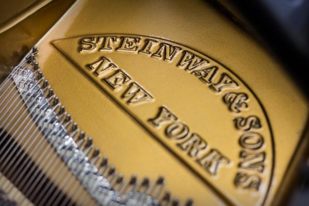 Steinway & Sons Grand Piano Logo Plate