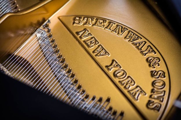 Steinway Model D Concert Grand Piano Logo