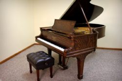 Steinway & Sons Model B - Quarter Sawn Oak Finish - Rare Vintage Piano For Sale