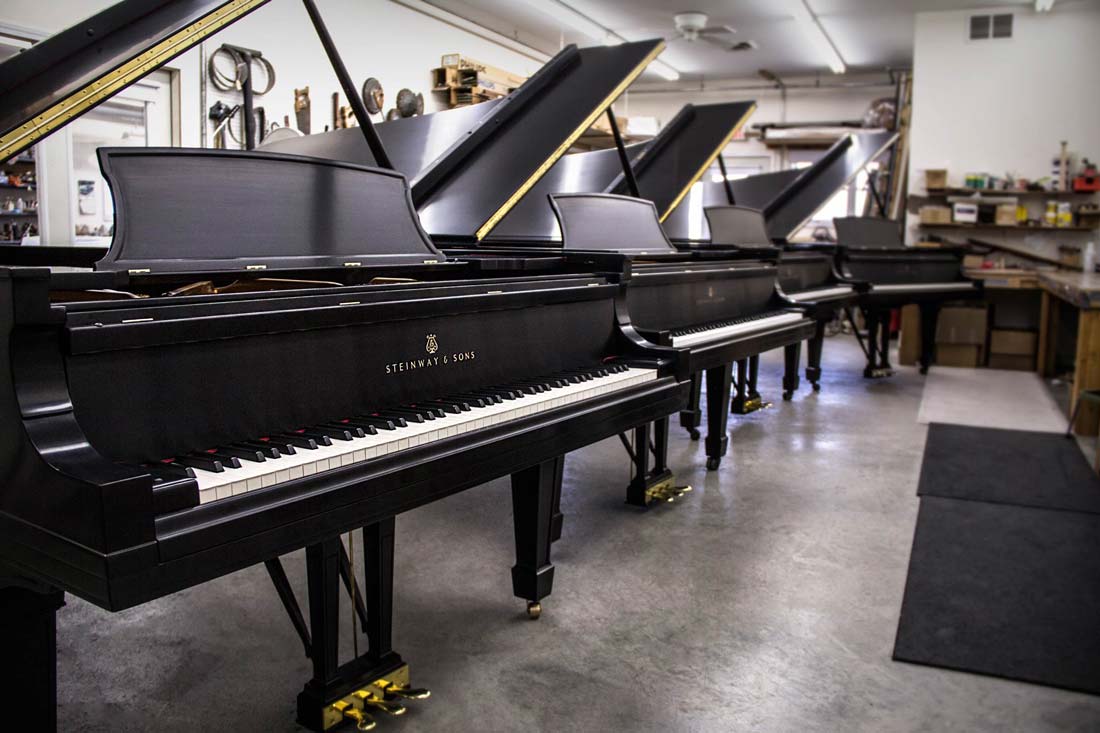 Steinway Model D Concert Grand Pianos - Chupp's Piano Service, Inc. - Specializing in Restored Steinways