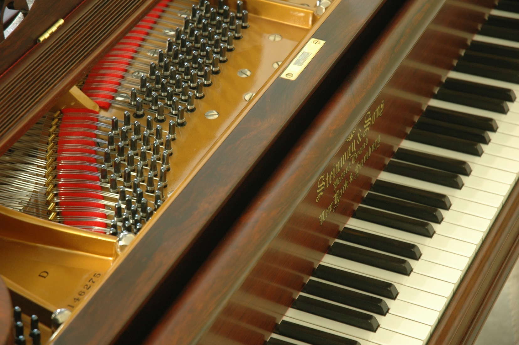 1911 Steinway Hamburg Model D Grand Piano Steinway Sons Pianos