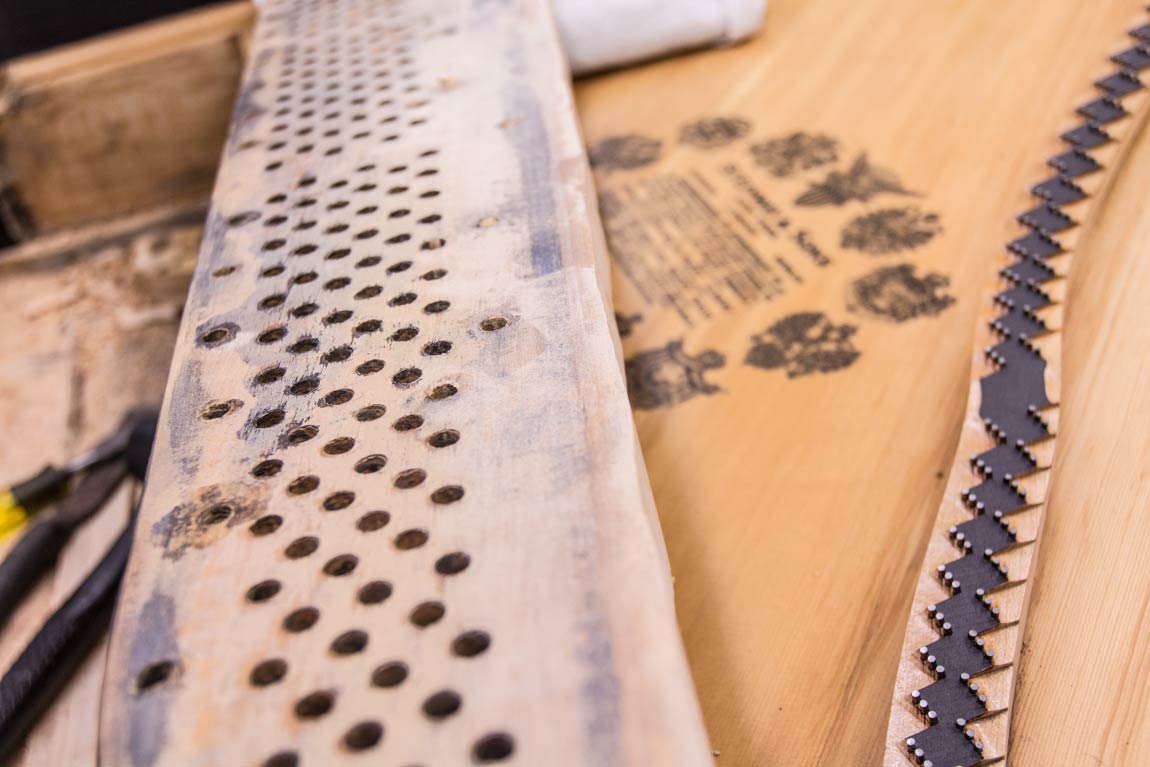 Restoring a Pinblock  Steinway Piano Restoration - Chupp's Pianos