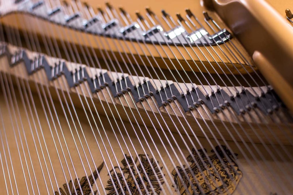 Steinway Soundboard Piano Bridges - Treble Bridge