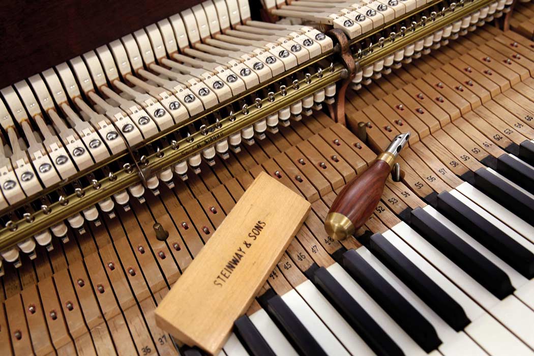 Steinway Action Restoration | Piano Action Regulation Tools - Chupp's Pianos