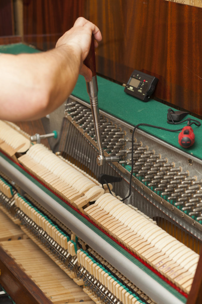 Steinway upright pianos