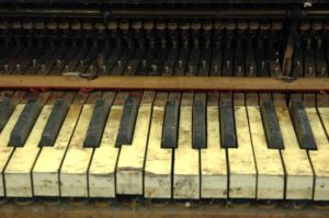 Old Piano Keys | Broken Keytops