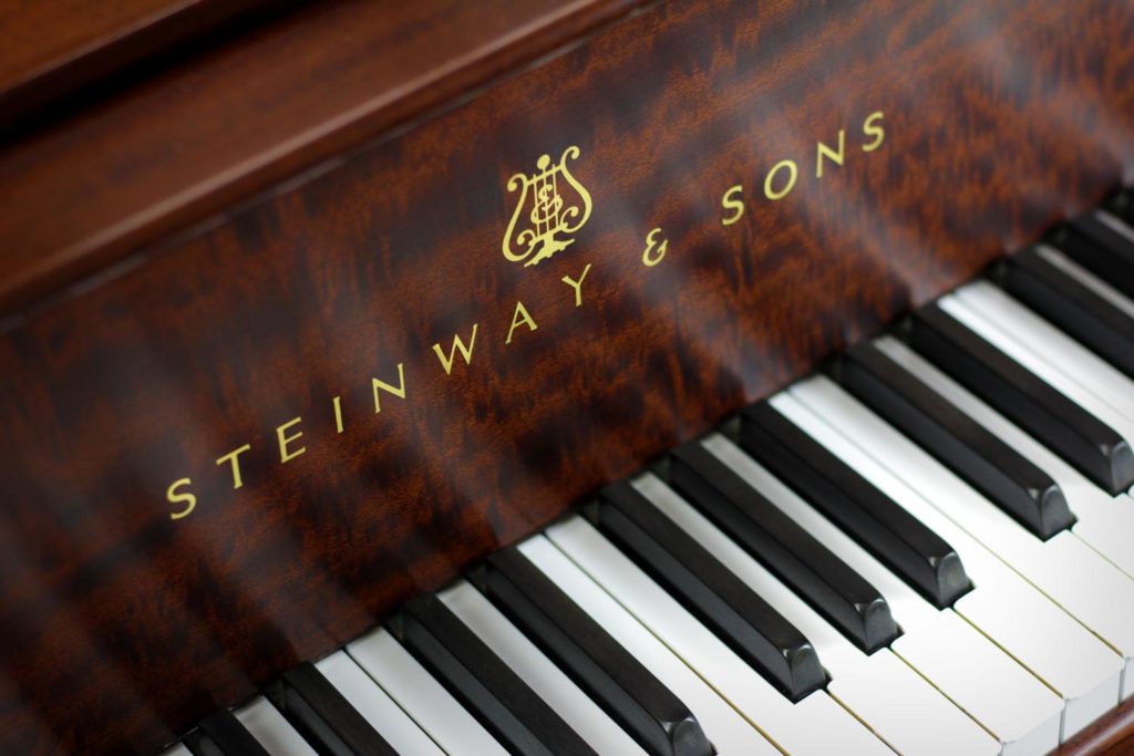 Steinway Fallboard and Keys