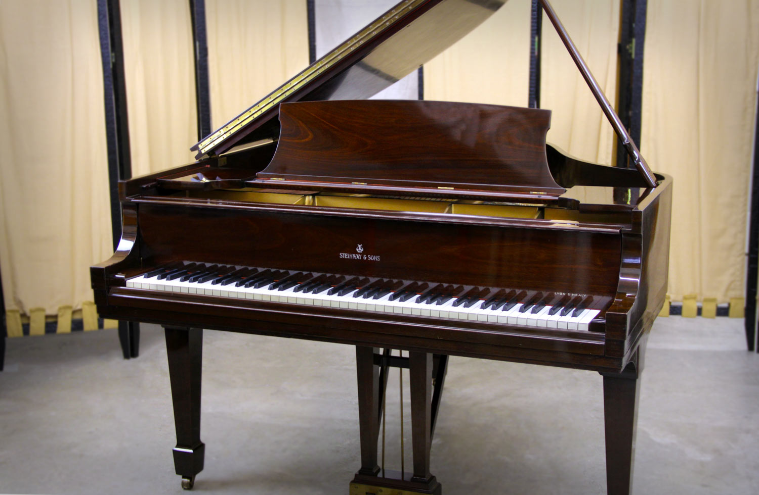 Steinway & Sons Model S Grand Piano Vintage