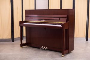 Kawai K-200 Professional Upright Piano - Satin Mahogany Cabinet - Michiana Pianos