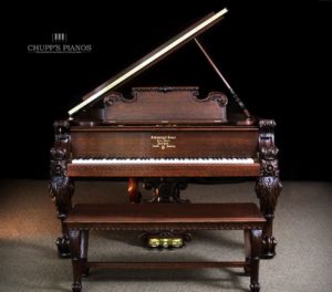 Steinway Art Case Tiger Oak Grand Piano | One of a Kind - Steinway Model A-II