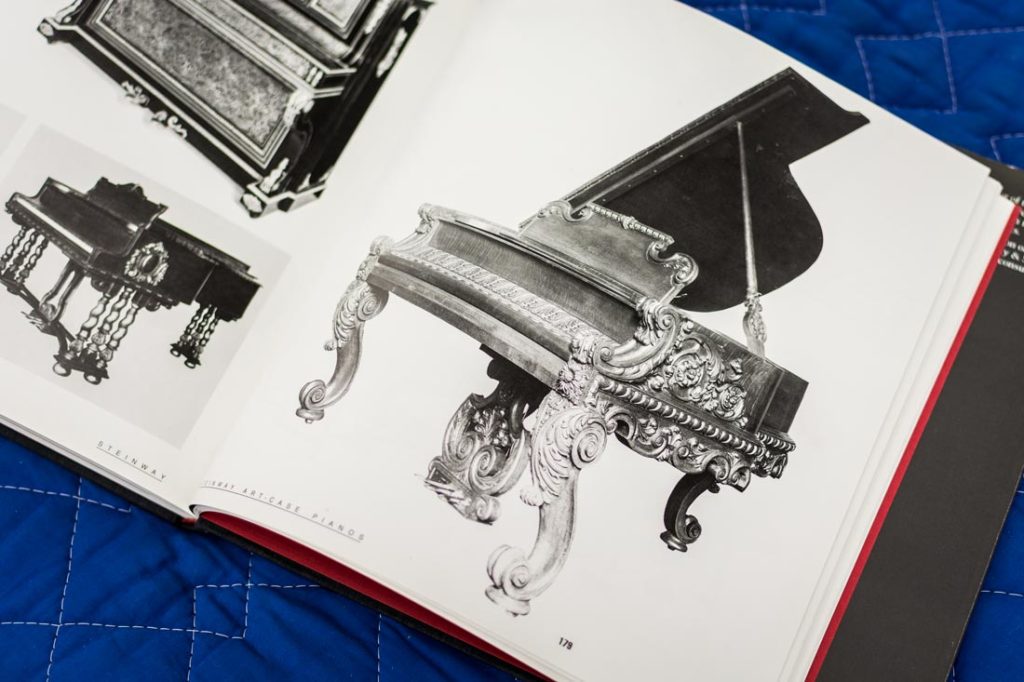 Steinway Model A-II #107265 Art Case Grand Piano as seen in 'Steinway' by Robert Ratcliffe & Henry Z. Steinway