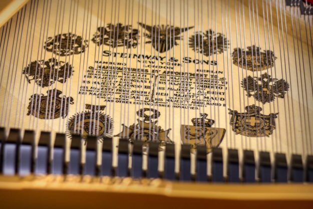 Steinway Model A3 Soundboard Logo Decal