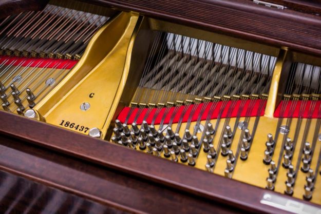 Steinway Model C Plate and Tuning Pins