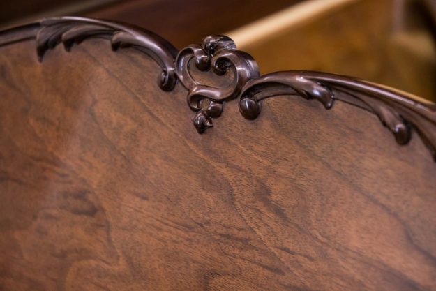 Carved Music Desk | Louis XV Style Art Case Steinway
