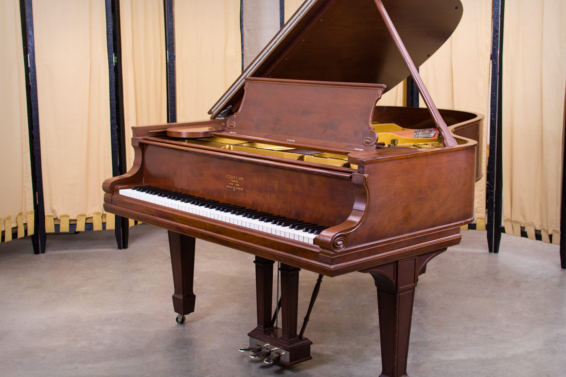 1907 Steinway Model A2 Grand Piano Mahogany For Sale