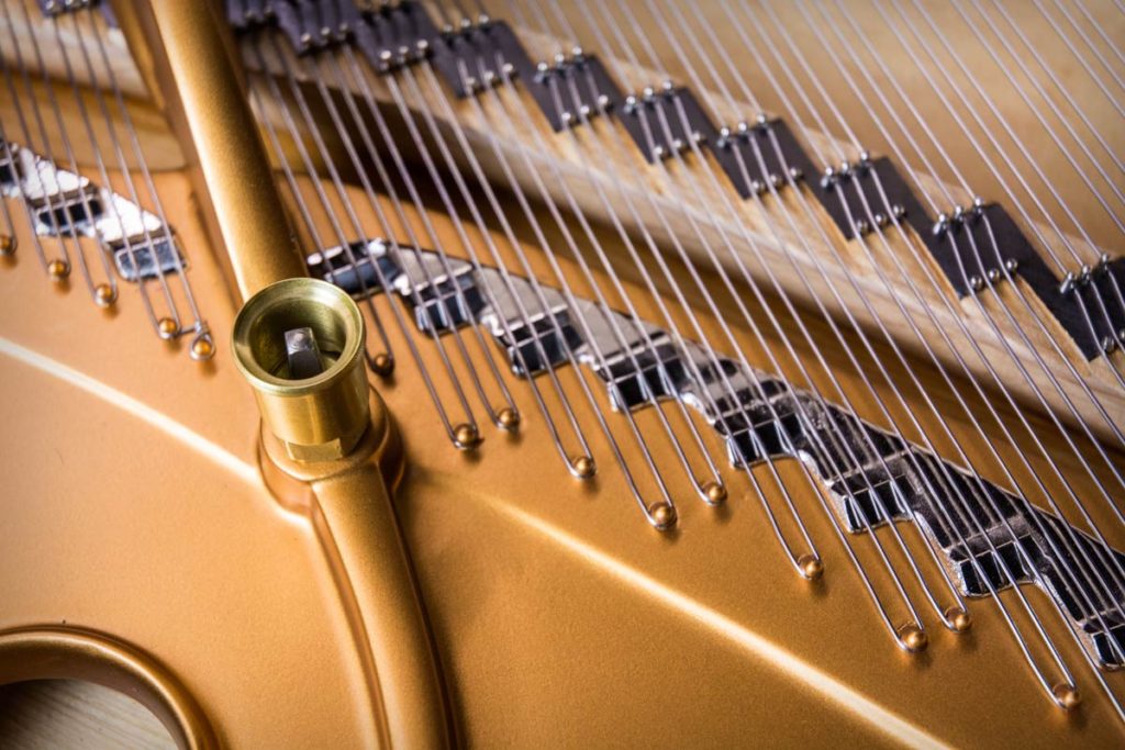 Steinway Model M Bridges, Strings & Duplexes - Restored Steinways for Sale