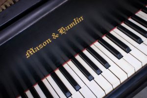 Mason & Hamlin Grand Piano Fallboard Logo Decal