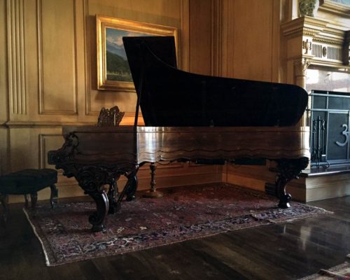 Rare Rosewood Steinway Style IV Grand Piano - Three Forks Ranch - Chupp's Piano Service
