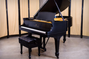 1920 Steinway Model O Grand Piano #203696 Satin Ebony - Fully Restored