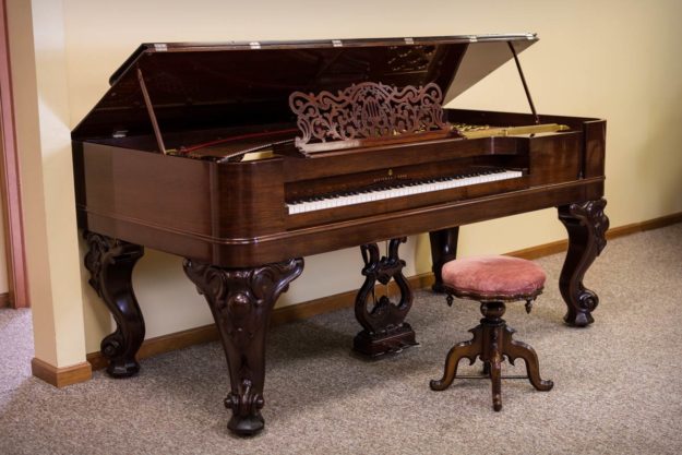 Steinway Square Grand Piano - Rosewood - Restored