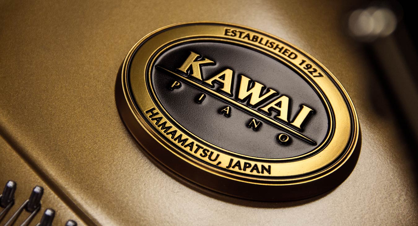Kawai GX-2 Blake Grand Piano Plate Logo | Chupp's Piano Testimonial