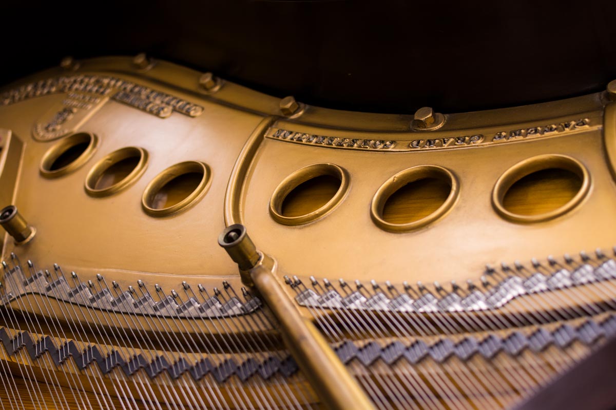 Steinway Model M #276305 Interior - Refurbished Piano