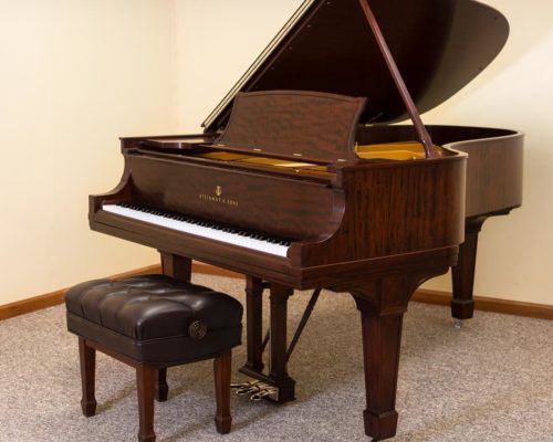 Steinway & Sons Model A-3 Grand Piano - Mahogany - Fully Restored