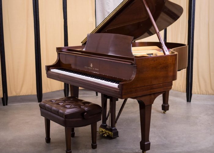Steinway Model M Grand Piano #497916 - Walnut