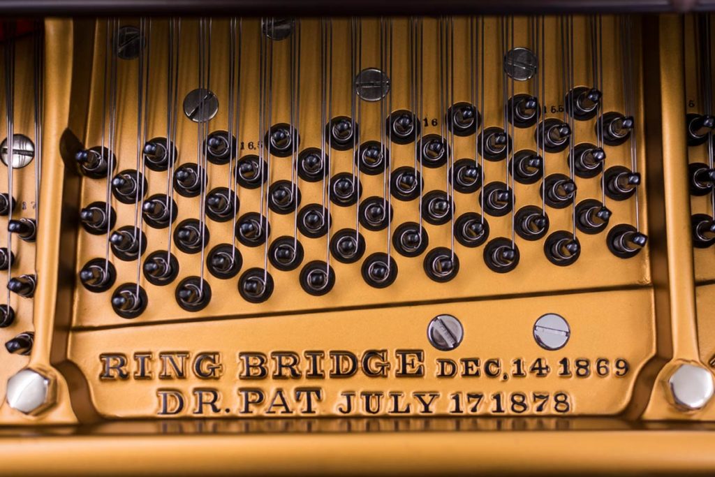 Klinke Blued Tuning Pins - Steinway Model D #53671