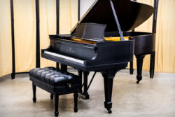 1925 Steinway & Sons Model B Grand Piano #237578 - Fully Rebuilt, Satin Ebony Cabinet - Refinished, Restored Steinways for Sale