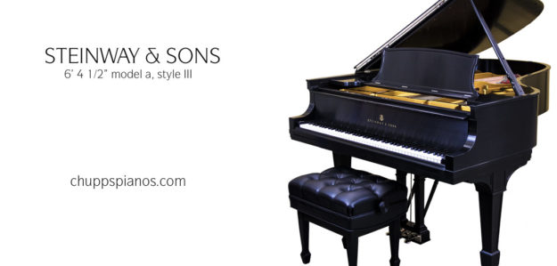Steinway & Sons Model A, Style III Grand Pianos - Fully Restored - Chupp's Pianos