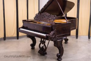 Steinway Monitor Grand Piano #26797 - Brazilian Rosewood - Restored Grand Piano by Chupp's