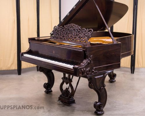 Steinway Monitor Grand Piano #26797 - Brazilian Rosewood - Restored Grand Piano by Chupp's