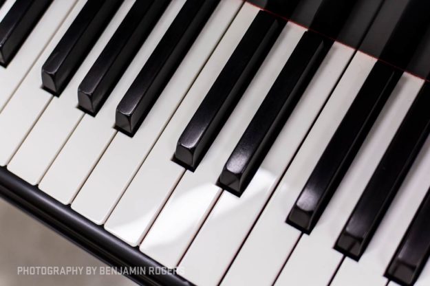 Steinway & Sons Model B Grand Piano Keytops - Chupp's Pianos