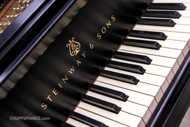Fallboard Logo Decal & Keys - Steinway B #433635