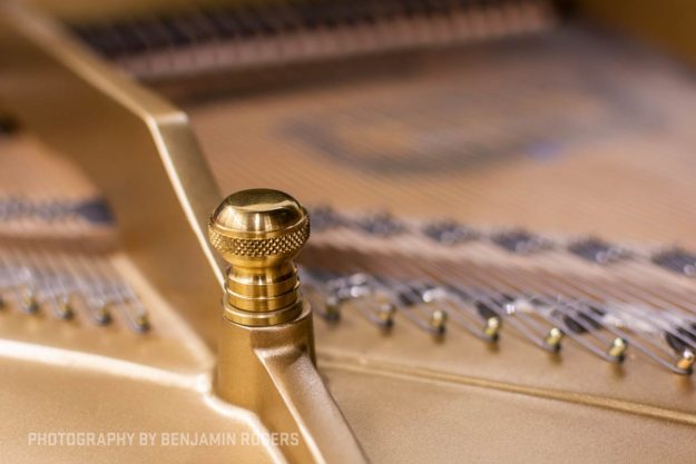 Brass Nosebolt Cap - Kawai RX-Series Grand Piano