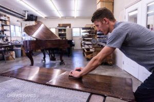 Tim Chupp Refinishing - Kurtzmann & Co. Louis XV Grand Piano