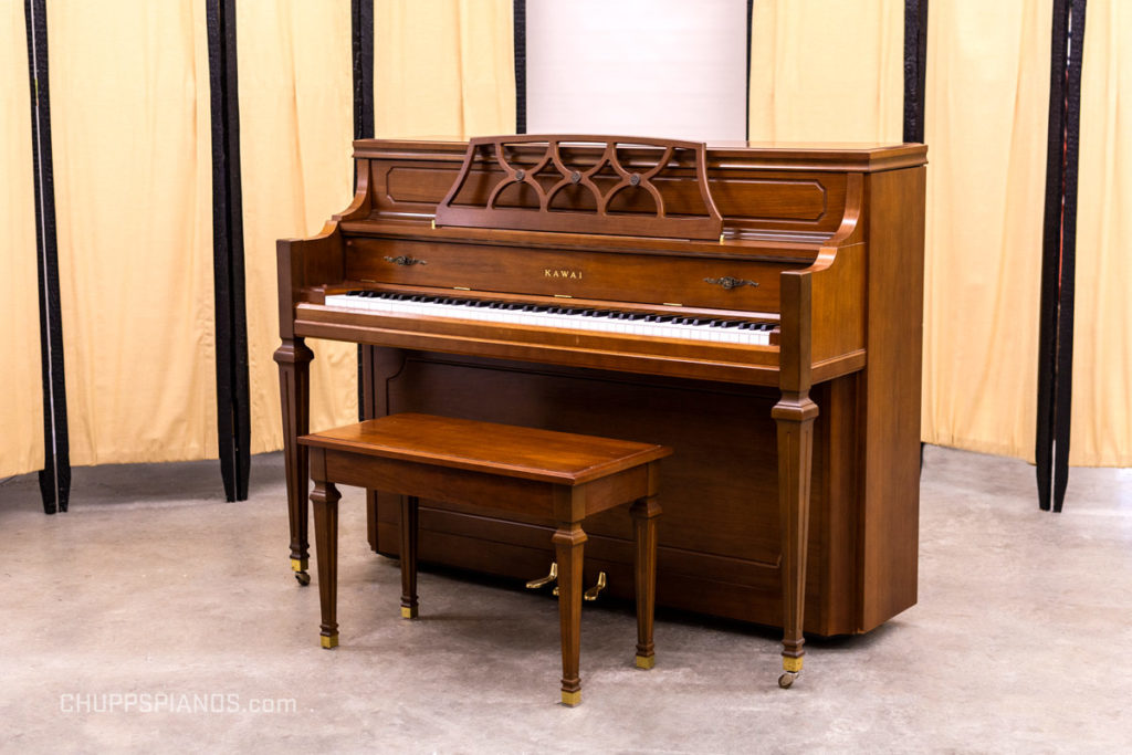SOLD 1980 Kawai 802I Console Upright Piano Excellent Condition