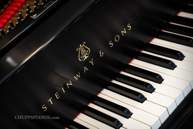 Indiana Vintage Steinway Showroom - Chupp's Piano Service of New Paris, IN - Steinway Model M for Sale