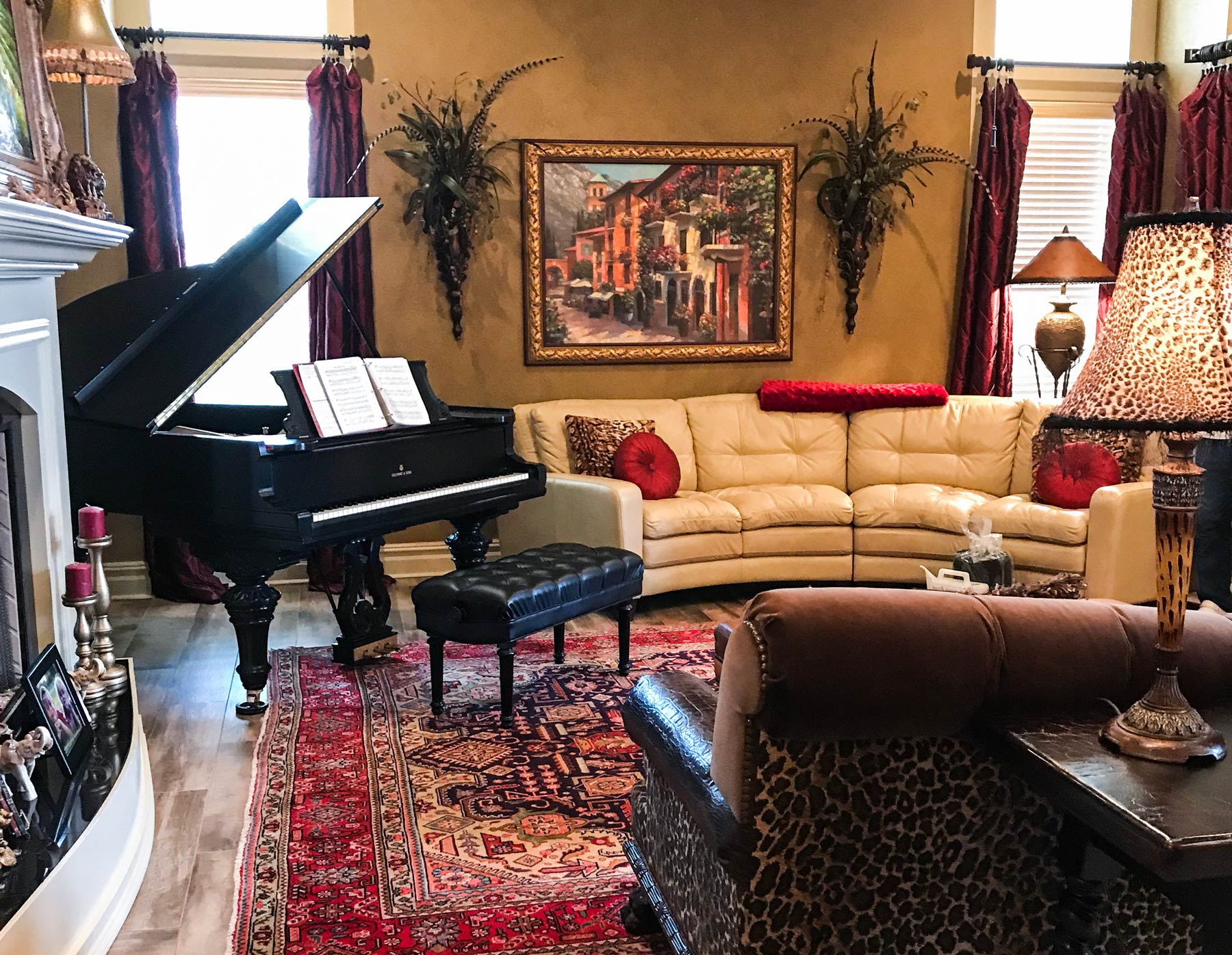 Art Case Steinway Model A-2 Grand Piano in Home - Chupp's Piano Service - Restored Pianos for Sale