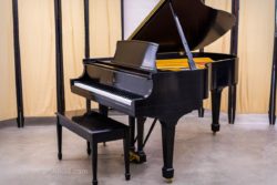 1993 Steinway & Sons Model L Grand Piano #528827 - Satin Ebony, for Sale - Used Steinway