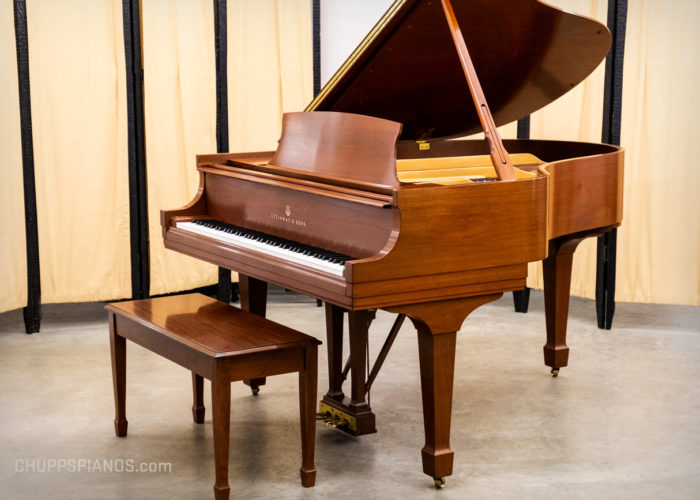 1984 Steinway & Sons Model M Grand Piano #489053 Walnut Finish - Ready to Purchase