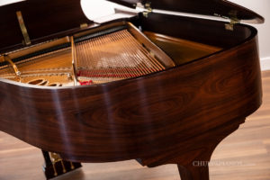 Steinway & Sons Model L Art Case Grand Piano in Rosewood - Chupp's Piano Service, Inc. of New Paris, Indiana