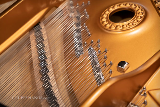 1893 Steinway Model C Semi-Concert Grand Piano | Satin Ebony - Fully Rebuilt/Restored - Agraffes