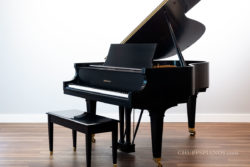 Baldwin Model R Grand Piano - #329557 - Grand Piano - Satin Ebony