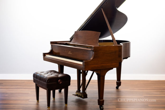 1935 Steinway & Sons Model S Grand Piano for Sale | Satin Walnut - Original Condition Steinway