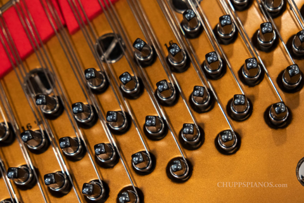 1949 Steinway & Sons Model D Concert Grand Piano #329504 - Klinke Blued Tuning Pins