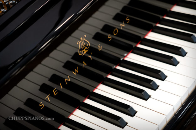 Steinway & Sons Brand - Fallboard Steinway Logo Decal - Piano Keys - Model B