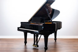 1984 Steinway & Sons Model B Grand Piano - #489161 - Polished Ebony - Restored and for Sale by Chupp's Piano Service, Inc.